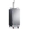 Edgestar 15 Inch Wide 1 Tap Kegerator with Forced Air Refrigeration and Air Cooled Beer Tower KC1500SS - alternate 1